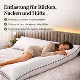 Seitenschläferkissen 👉 „Entlastet Nacken, Schultern & Rücken – jede Nacht“