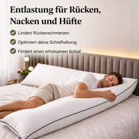 Seitenschläferkissen 👉 „Entlastet Nacken, Schultern & Rücken – jede Nacht“