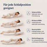 Seitenschläferkissen 👉 „Entlastet Nacken, Schultern & Rücken – jede Nacht“